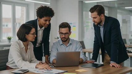 business people working together - Powered by Adobe