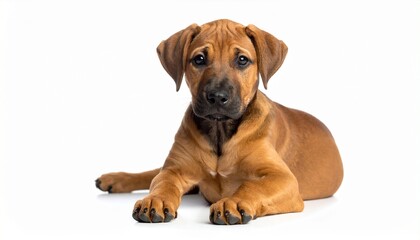 Obraz premium chocolate labrador puppy