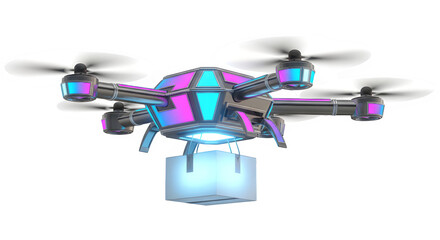 3D Delivery Drone for Technology and Logistics