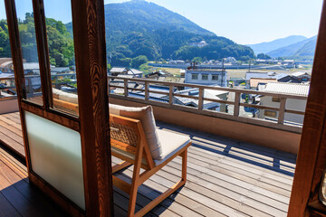 愛媛県大洲市盤泉荘旧松井家住宅の２階