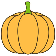 pumpkin vector illustration