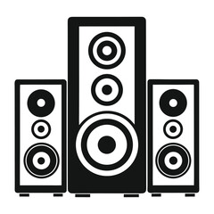 Minimalist three piece graphic illustration
