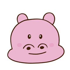 hippo. zoo. animal. pet. pink. farm. cartoon. cute character. wild animals. animal character. hippopotamus.