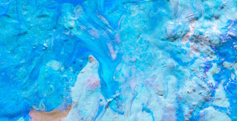 Eclectic and Expressive Painted Dreamscape Infused with an Array of Colors and Abstract Forms