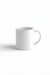 Obraz premium white cooffee mug mokup isolated from whit background