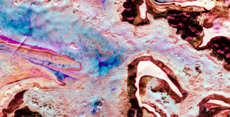 Joyful and Vibrant Chromatic Chaos Evoking a Sense of Excitement and Wonder