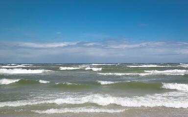 Breathtaking view of Baltic Sea.