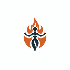 Fire Goddess Logo