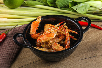 Delicous steamed Spider crab Claws