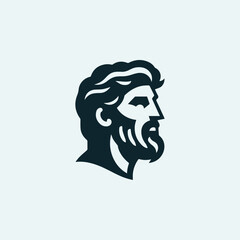 Greek Man Logo