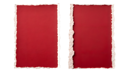 Torn Paper Strips PNG Set – Pastel Purple Watercolor Textured Ripped Paper Elements Isolated on Transparent Background for Scrapbooking, Design