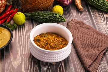 Indian cuisine - Dal Tadka lentil