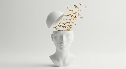 Open Mind Birds of Thought Fly Free with Conceptual Freedom.