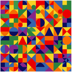 seamless geometric pattern