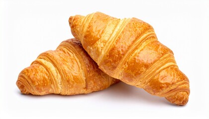 croissant isolated on white background