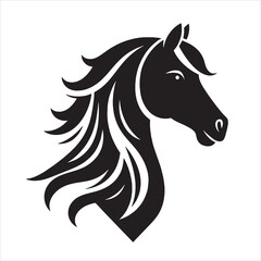 Fototapeta premium Horse Silhouette