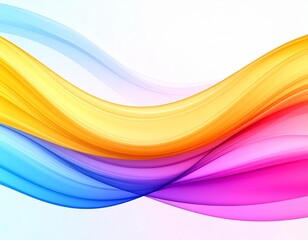 Abstract Artwork Showcasing Fluid Designs in a Vibrant Environment
