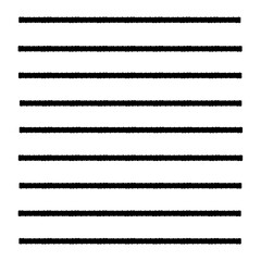 set of decorative black ruled evenly spaced horizontal lines