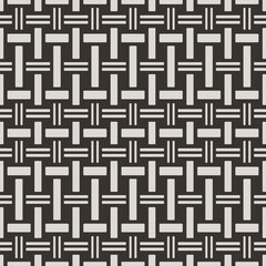 Japanese Basket Weave Vector Seamless Pattern