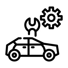 maintenance Line Icon