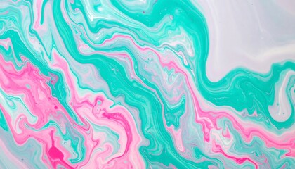 Abstract swirl paint