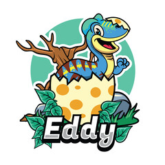 Edmontosaurus Dinosaur Cartoon character illustration