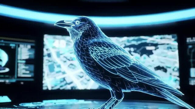 Digital crow technology visualization
