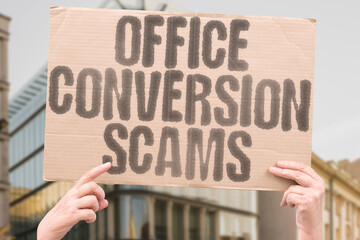 Office conversion scams. promises to repurpose vacant towers amid remote-labor shifts and housing...