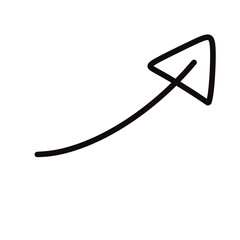 black and white. black arrow. red arrow on white background. black arrow pointing up.