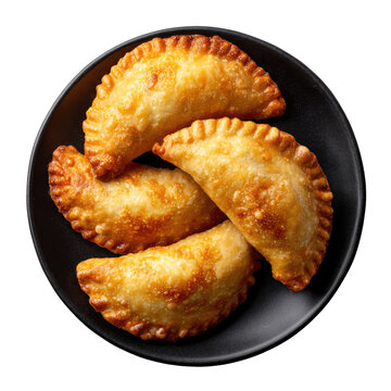 Delicious Panzerotti Italian Street Food isolated on transparent background Remove png, Clipping Path, pen tool