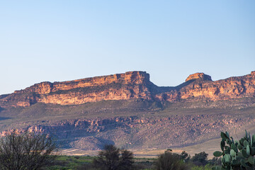 Fototapeta premium Look onto the Gifberg in the Western Cape of South Africa