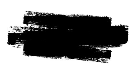 Abstract black watercolor splash with dynamic textured appearance. Brushstrokes and aggressive...