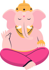 A joyful cartoon character leaping with arms raised in celebration, showing pure happiness.