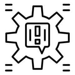 Risk Management Icon