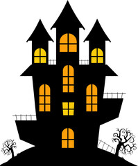 A joyful cartoon character leaping with arms raised in celebration, showing pure happiness.