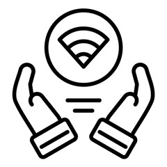 Public Wi Fi Icon