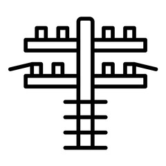 Utility Pole Icon