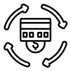 Debt Consolidation Icon