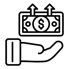 Loan Disbursement Icon