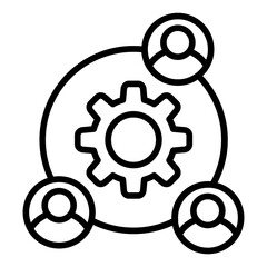 Cross-functional Team Icon