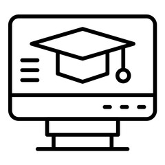 Distance Learning Icon