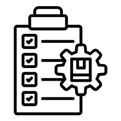 Production Schedule Icon
