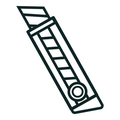 Vector media icon set in clean and modern style