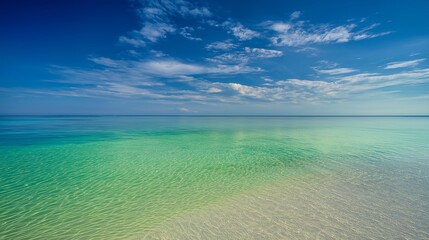 Fototapeta premium 広大な海の風景