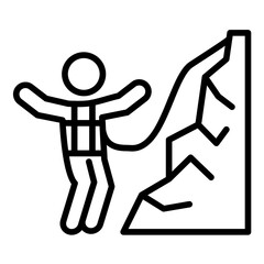 Climbing Training Icon
