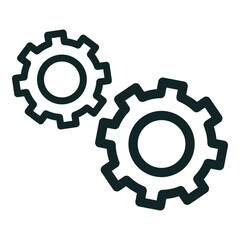 Vector media icon set in clean and modern style