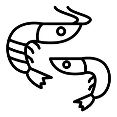 Shrimp Icon