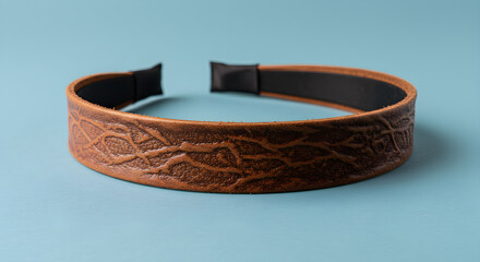 Hair band isolated on white background &ndash; beauty accessory mockup
