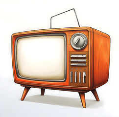 OLD OBJECTS FOUND IN THE ATTIC A TELEVISION 1 - 1