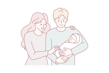 Stressed young woman with long list annoyed with plans and problems. Unhappy girl frustrated with tasks and liabilities. Multitasking and overload concept. Vector illustration.